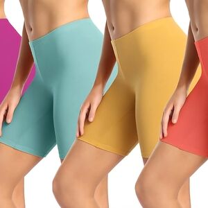 Women's Wirarpa Cotton Bike Shorts Set Of 4